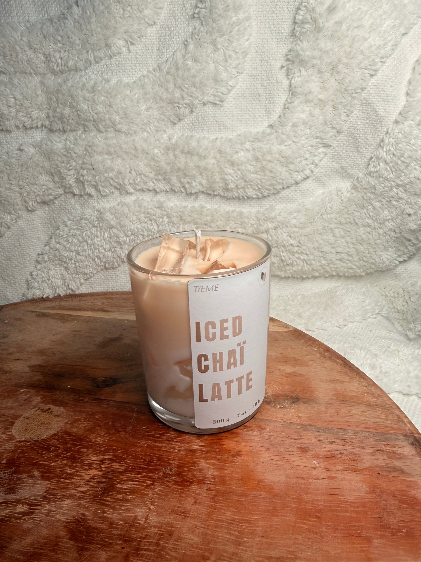ICED CHAÏ LATTE