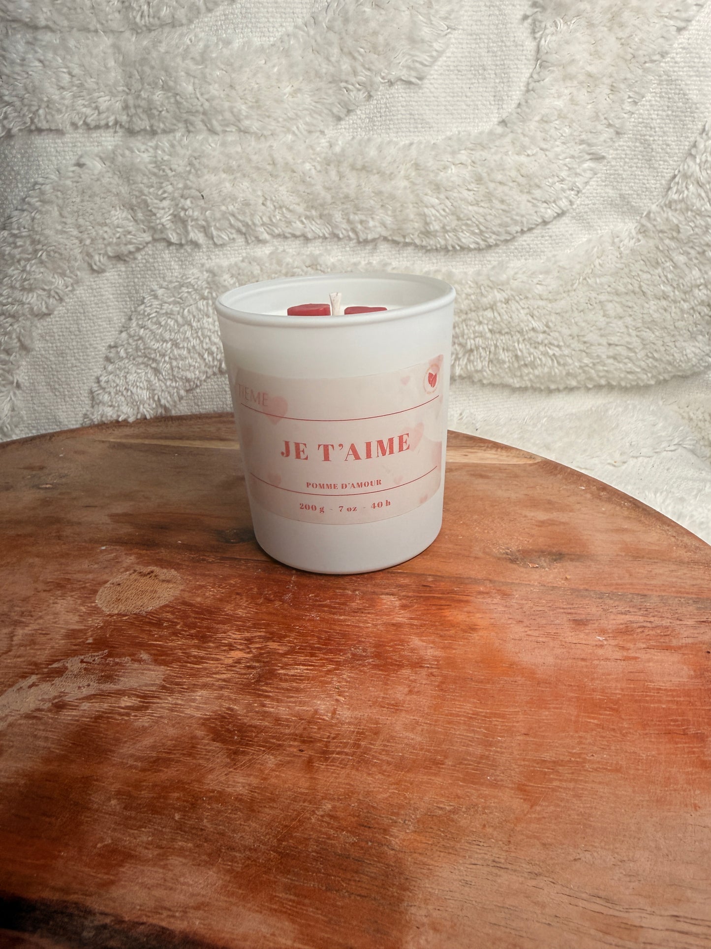Bougie JE T’AIME