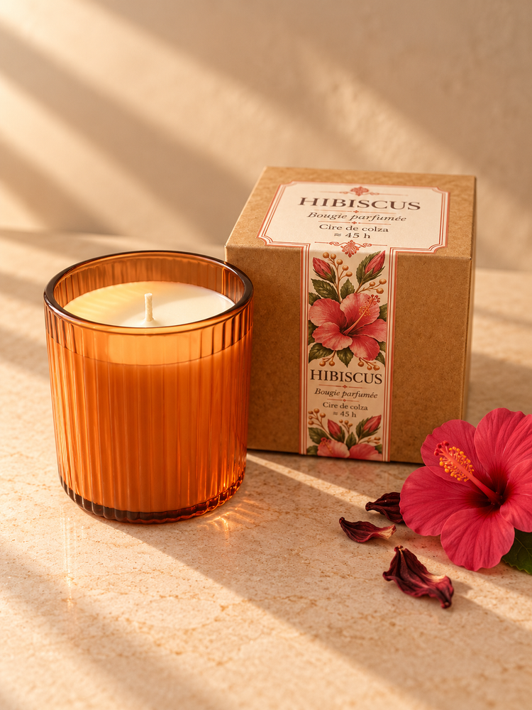 Bougie Hibiscus